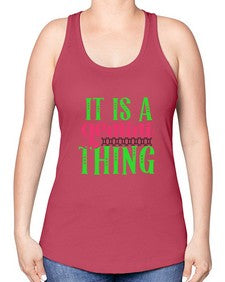 It is a gemini thing 254# - gemini -Racerback Tank