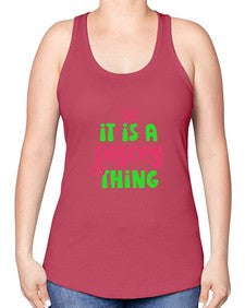 It is a pisces thing 256# - pisces -Racerback Tank