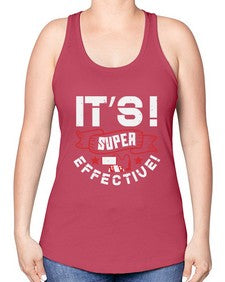 Its super effective 31# - video games -Racerback Tank