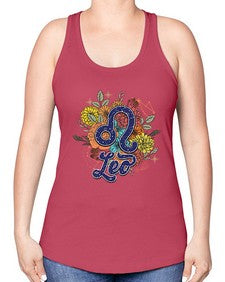 Leo 127# - leo -Racerback Tank
