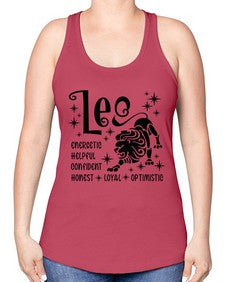 Leo 278# - leo -Racerback Tank