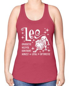Leo 281# - leo -Racerback Tank