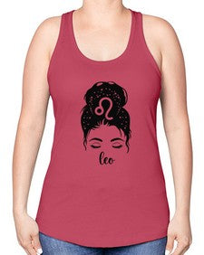 Leo Woman - leo -Racerback Tank