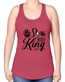 Leo king 290# - leo -Racerback Tank