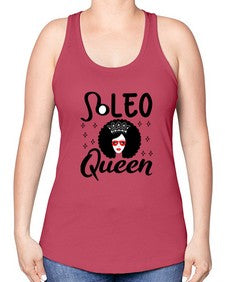 Leo queen 294# - leo -Racerback Tank