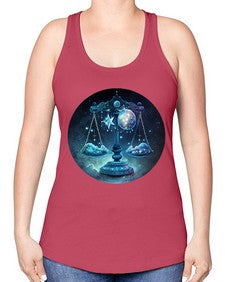 Libra 314# - libra -Racerback Tank