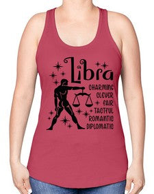 Libra 315# - libra -Racerback Tank