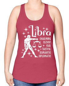 Libra 320# - libra -Racerback Tank
