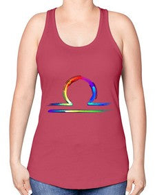 Libra 321# - libra -Racerback Tank