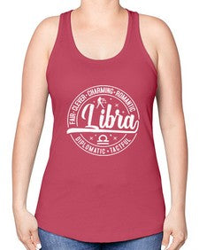 Libra 324# - libra -Racerback Tank