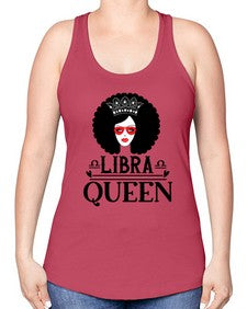 Libra queen 330# - libra -Racerback Tank