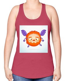 Monster 180# - cartoon general -Racerback Tank