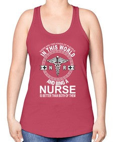 Nurse TransparentPNG Style 1206# - nurse -Racerback Tank