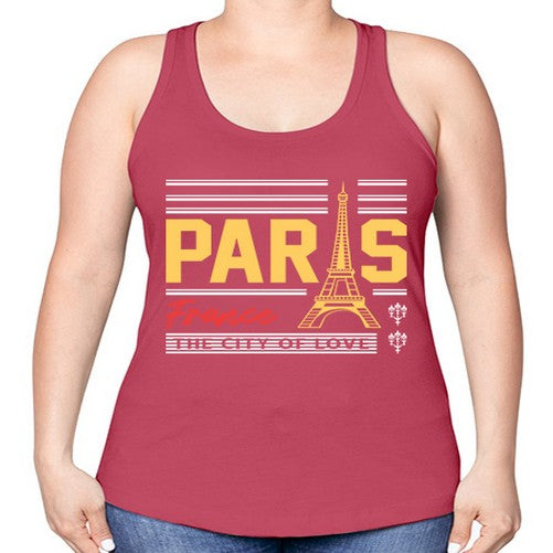 Paris 1579# - cities -Racerback Tank