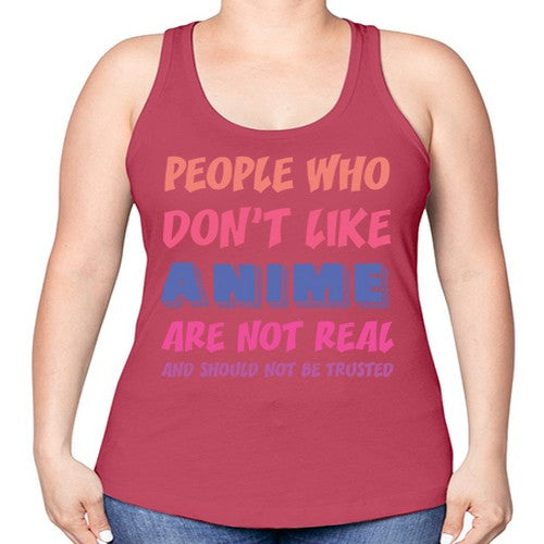 People Who Dont Like Anime Anime 274# - anime -Racerback Tank