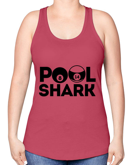 Pool shark 566# - billards -Racerback Tank