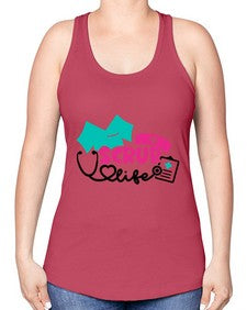 Scrub Life Style Style 1384# - nurse -Racerback Tank