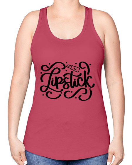 SingleLipstick Style 26# - beauty - fashion -Racerback Tank