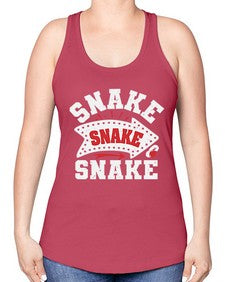 Snake Snake SNAKE 45# - video games -Racerback Tank