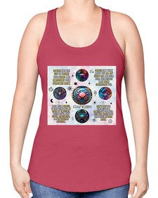 Straight Cancer 470# - cancer -Racerback Tank