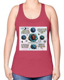 Straight scorpio 477# - scorpio -Racerback Tank