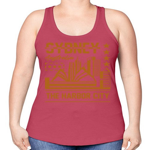Sydney 1919# - cities -Racerback Tank