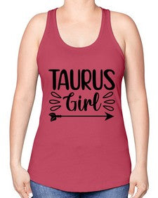 Taurus girl 500# - taurus -Racerback Tank