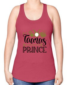 Taurus prince 502# - taurus -Racerback Tank
