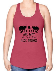 The Cats Style 118# - cats -Racerback Tank