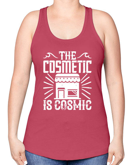 The cosmetic is cosmic Style 416# - architect -Racerback Tank