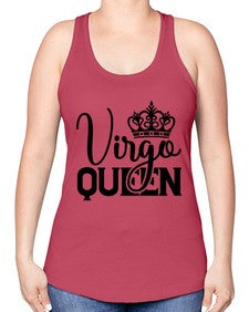 Virgo queen 540# - virgo -Racerback Tank