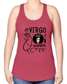 Virgo queen 541# - virgo -Racerback Tank