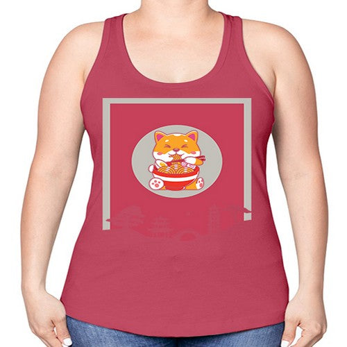 anime art 203# - anime -Racerback Tank