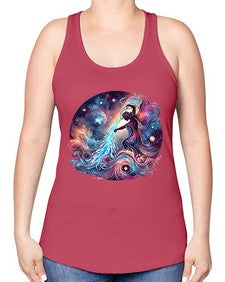 aquarius 79# - aquarius -Racerback Tank