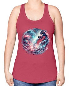 aquarius 91# - aquarius -Racerback Tank