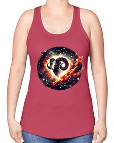 aries 126# - aries -Racerback Tank