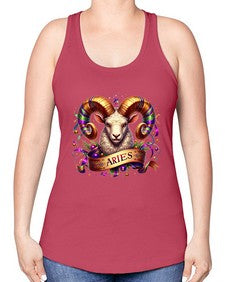 aries 136# - aries -Racerback Tank