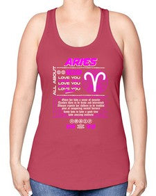 aries 138# - aries -Racerback Tank