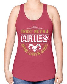 aries 139# - aries -Racerback Tank