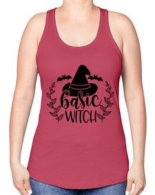 basic witch 50# - witch -Racerback Tank
