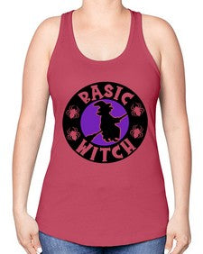 basic witch 51# - witch -Racerback Tank