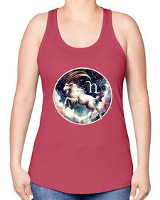capricorn 211# - capricorn -Racerback Tank