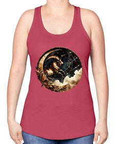 capricorn 212# - capricorn -Racerback Tank