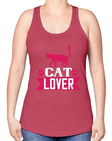 cat lover Style 32# - cats -Racerback Tank