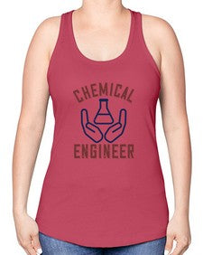 chemical engineer Style 86# - engineer -Racerback Tank