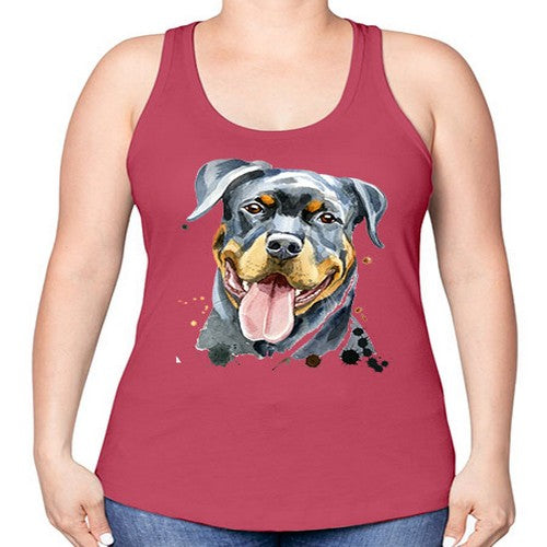 dog 109# - dogs -Racerback Tank
