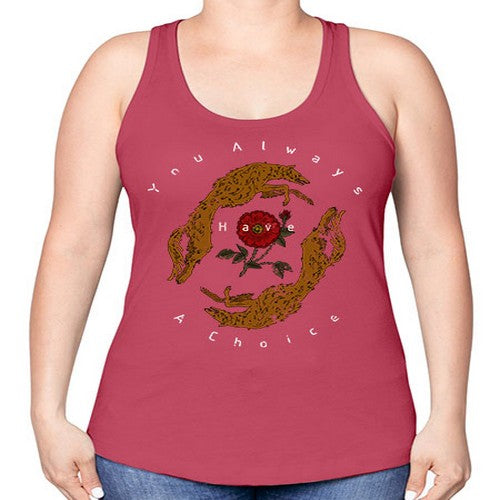 dog 17# - dogs -Racerback Tank