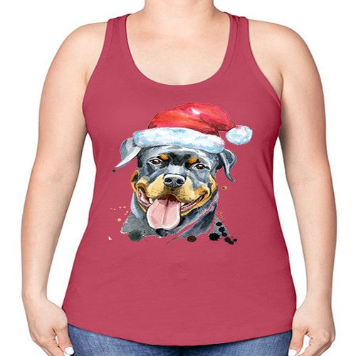 dog hat 110# - dogs -Racerback Tank