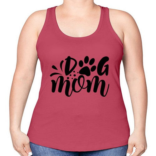 dog mom Style 96# - dogs -Racerback Tank