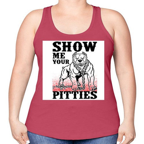 dog t shirt design 97# - dogs -Racerback Tank